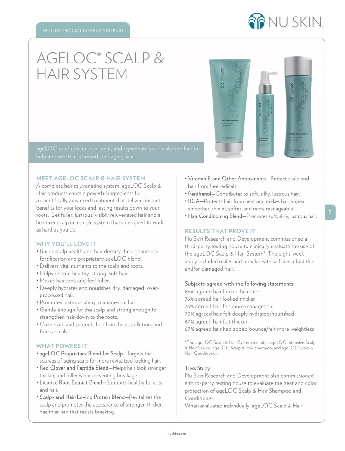 Scalp &amp; Hair System Kit (with serum)