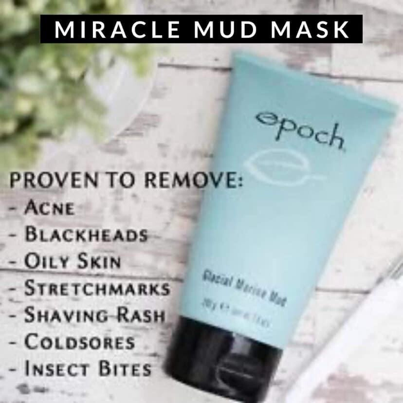 Marine mud mask