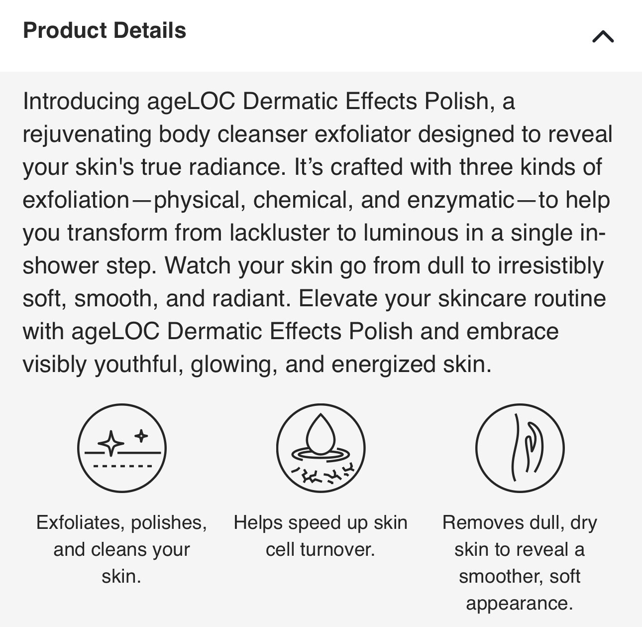 Dermatic Effects Body Polish