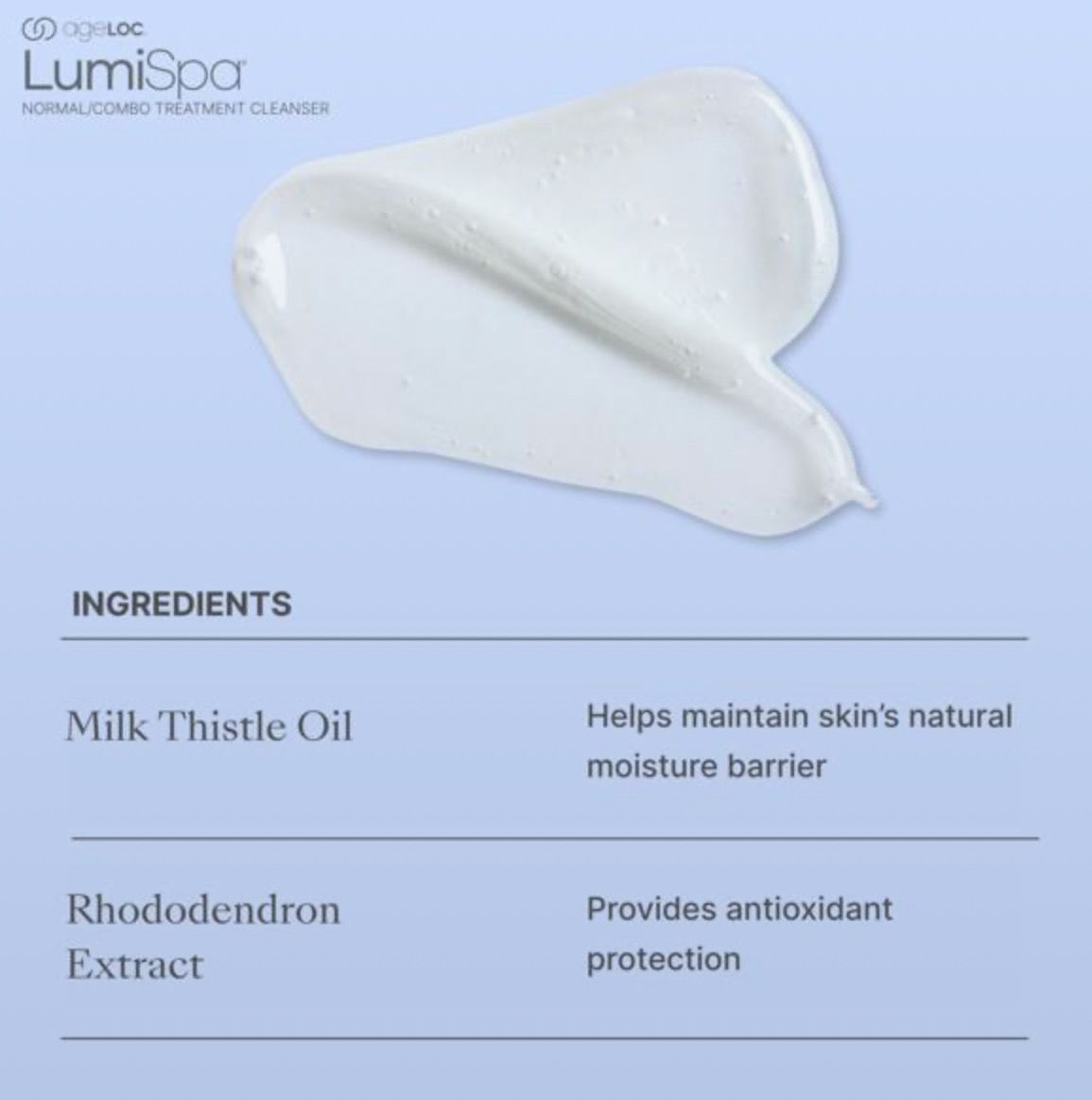 Lumispa cleanser