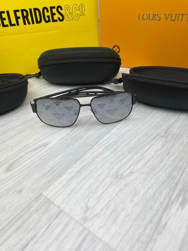 Prada Milano Men's Women's Luxury Grey Sunglasses Replica Sale UK Men Women First Copy Sunglass Cheap Price Man Woman 1st Copies Polarized Eyewear 1:1 Brand Logo Fake Reps Designer Fakes Rep Duplicate 1 to 1 AAA Glasses UV Protected