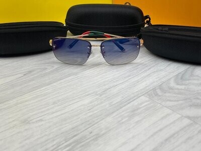 Gucci Man Woman Designer Reps GG Blue Gold Metal Sunglasses Fake AAA Sale UK Men Women Fashion Casual Sunglass First Copy Cheap Price Rep 1st Copies Duplicate Polarized Square Frame Glasses Original Brand Logo Eyewear Luxury UV Protected
