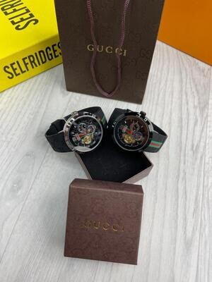 Gucci Pantcaon Automatic Watch Comes With Box For Men