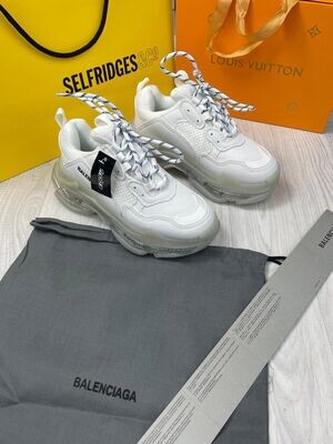 Balenciaga Women SSS Trainers Replica Women's Triple S White Leather Sneakers Reps Ladies Luxury Sole First Copy Trainer Runner Women Rep Athletic Shoes Fake Runners Cheap Sneakers Shoe Sale UK Balenciaga Women SSS Trainers Replica Women's Triple S White Leather Sneakers Reps Ladies Luxury Sole First Copy Trainer Runner Women Rep Athletic Shoes Fake Runners Cheap Sneakers Shoe Sale UK