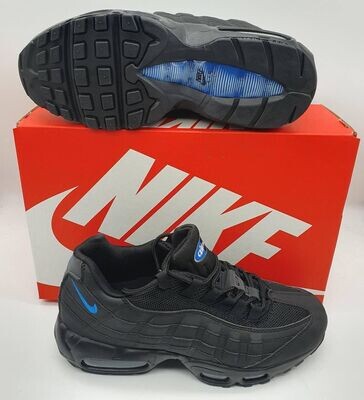 Nike Men's Trainers Trainer 95s 95's 1:1 Black Imperial Blue	Nikes Air Max 95 Men Mens Rep Replica Shoes Fake Man Mans Duplicate Sneakers Copy Cheap Sneaker Sale UK Reps MAX.95 Air.Max CJ7553-001 (atmos Exclusive) atmos Exclusive