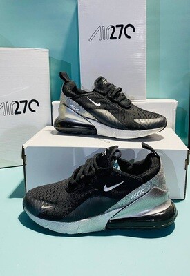 Nike Women's Trainers Trainer 270s  1:1 Black Fierce Pink UK	Nikes Air Max 270 Women Womens Rep Replica Shoes Fake Woman Womans Duplicate Sneakers Copy Cheap Sneaker Sale Reps MAX.270 Air.Max DZ7736-002 Phantom 270's Metallic Silver