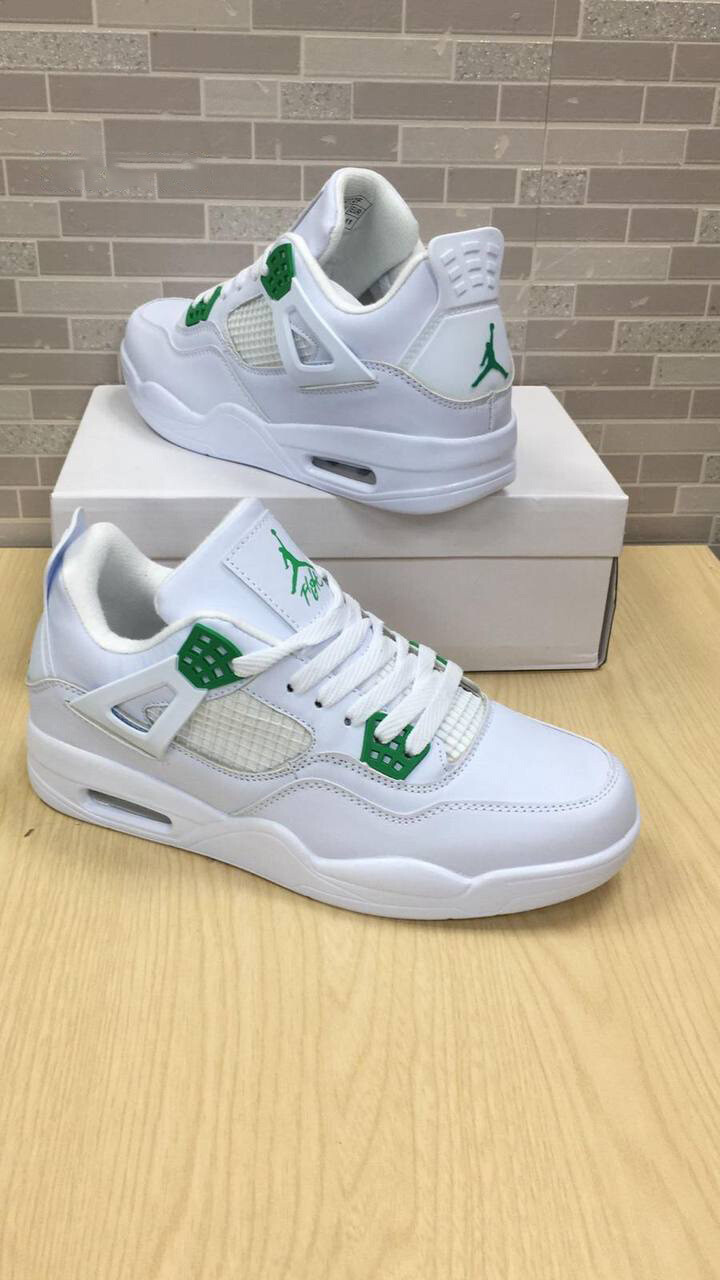 Nike Air Jordan 4s Metallic Green Trainers Women's Sale 4's Rep Reps Replica Woman Jordans Womans Women Girls Design Brand Fake Cheap First Copy Shoe Sneaker UK Sneakers Trainer Air4 Retro Jordan4 Basketball Golf Shoes IV