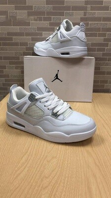 Nike Air Jordan 4 Pure Money 2017 GS IV 4s Men's Trainers Reps Jordans Rep 4's Man Mans Men White Replica Sale UK Boys Design Brand Fake Cheap First Copy Shoe Sneaker Sneakers Trainer Air4 Retro Jordan4 Basketball Nikes Shoes Mens