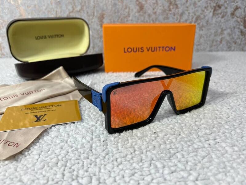 Louis Vuitton Men's Women's Designer Orange Sunglasses Fake Sale UK Man Woman First Copy Replica Cheap Price Sunglass Men Women 1st Copies Square Frame Polar Eyewear 1:1 LV Brand Logo Fakes Rep Glasses Reps Luxury Duplicate 1 to 1 AAA