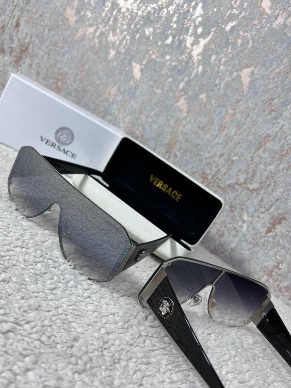 Versace Frameless Faded Grey Eyewear Versace Frameless Faded Grey Eyewear