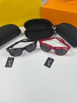 Ray Ban Light Cat Eye Eyewear in Red and Black Color