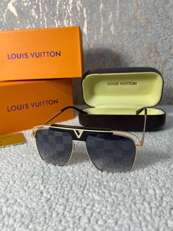 Louis Vuitton Men's Women's Designer Fake Black Sunglasses Sale UK Man Woman First Copy Rep Cheap Price Fakes Replica Sunglass Men Women 1st Copies Luxury Metal Frame Reps Eyewear 1:1 Glasses 1 to 1 AAA LV Brand Logo Duplicate
