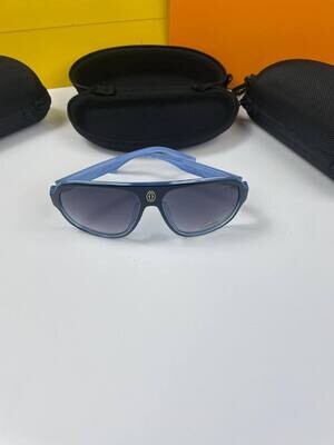 Cartier Black and Blue Frame Sunglasses Simply Elegant Eyewear