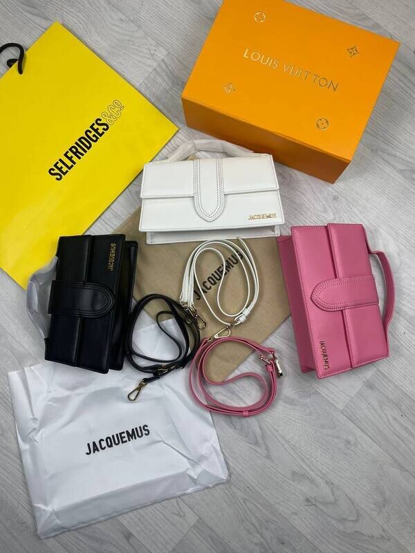 Jacquemus Women Replica Stylish Handbag Buffed Shoulder Bag Women's Leather Rep Handle Bag Long Belt Reps First Copy Designer Luxury Ladies Bags Cheap Fake Sale UK Black White Pink Jacquemus Women Replica Stylish Handbag Buffed Shoulder Bag Women's Leather Rep Handle Bag Long Belt Reps First Copy Designer Luxury Ladies Bags Cheap Fake Sale UK Black White Pink
