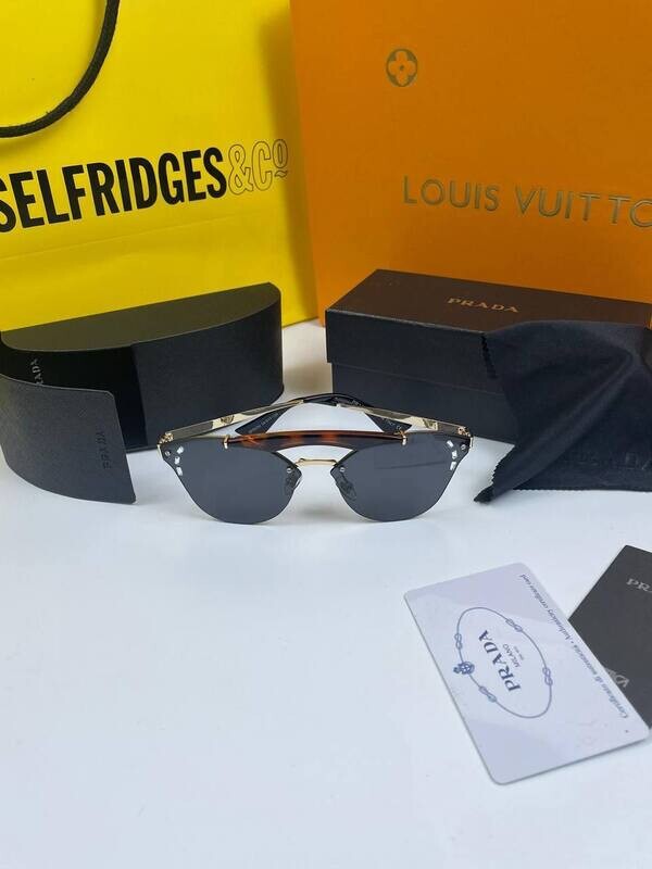 Prada Milano SPR53U Cat Eye Sunglasses Prada Milano Men's Women's Replica Black Cat Eye Sunglasses Sale UK Men Women First Copy Reps Man Woman Cheap Price Fake Rep Sunglass 1st Copies Metal Pearl Frame Eyewear 1:1 Brand Logo Designer Fakes 1 to 1 Glasses AAA Duplicate