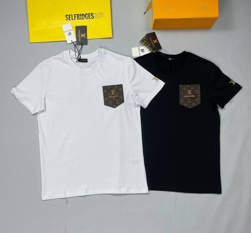 Louis Vuitton Men's Women's LV Monogram T-shirt Louis Vuitton Men's Women's LV T-shirt Black White Designers AAA Sale UK Man Woman First Copy Reps Cheap Price T-shirts Fake Replica Tee Shirt Brand Logo Rep Fakes T Shirts 1:1 Men Women 1st Copies Tshirt Unisex Luxury Tshirts Duplicate Tees