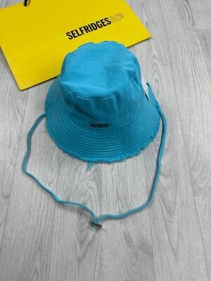 Jacquemus Women Bucket Hat String Replica Cotton Women's Luxury Fake Hats Reps Logo Plaque Adjustable Cheap Boonie Ladies Caps First Copy Rep Blue Sale UK Jacquemus Women Bucket Hat String Replica Cotton Women's Luxury Fake Hats Reps Logo Plaque Adjustable Cheap Boonie Ladies Caps First Copy Rep Blue Sale UK