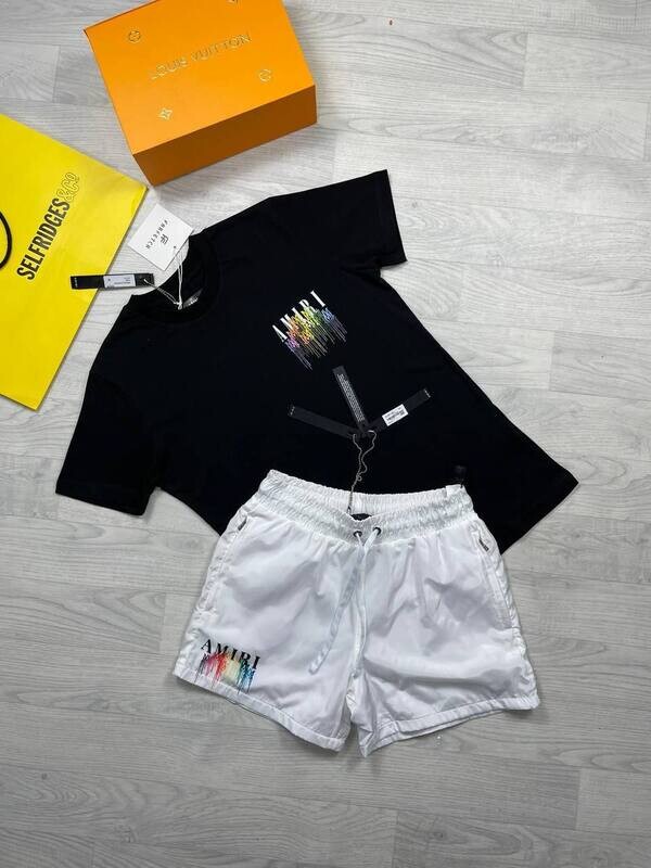 Amiri Men T-shirt Shorts Set Replica Men's T-shirts Short Sets Rep Tshirt Mens Tshirts Fake Drip Paint Logo First Copy T Shirt Half Sleeves T-Shirt Cheap Black White Tee Shirts Sale UK Amiri Men T-shirt Shorts Set Replica Men's T-shirts Short Sets Rep Tshirt Mens Tshirts Fake Drip Paint Logo First Copy T Shirt Half Sleeves T-Shirt Cheap Black White Tee Shirts Sale UK