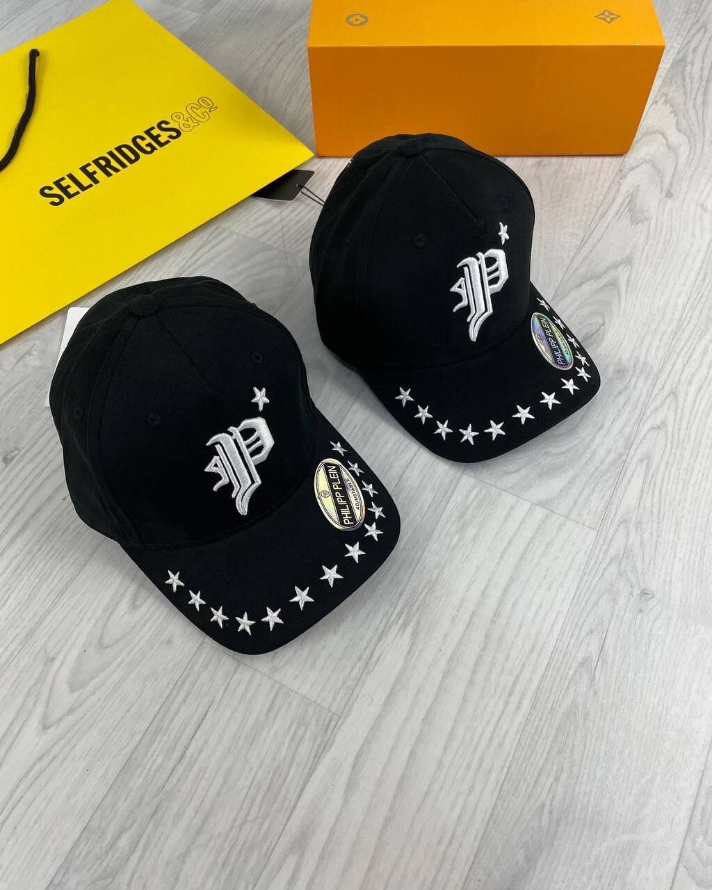 Philipp Plein Stylish Black Cap