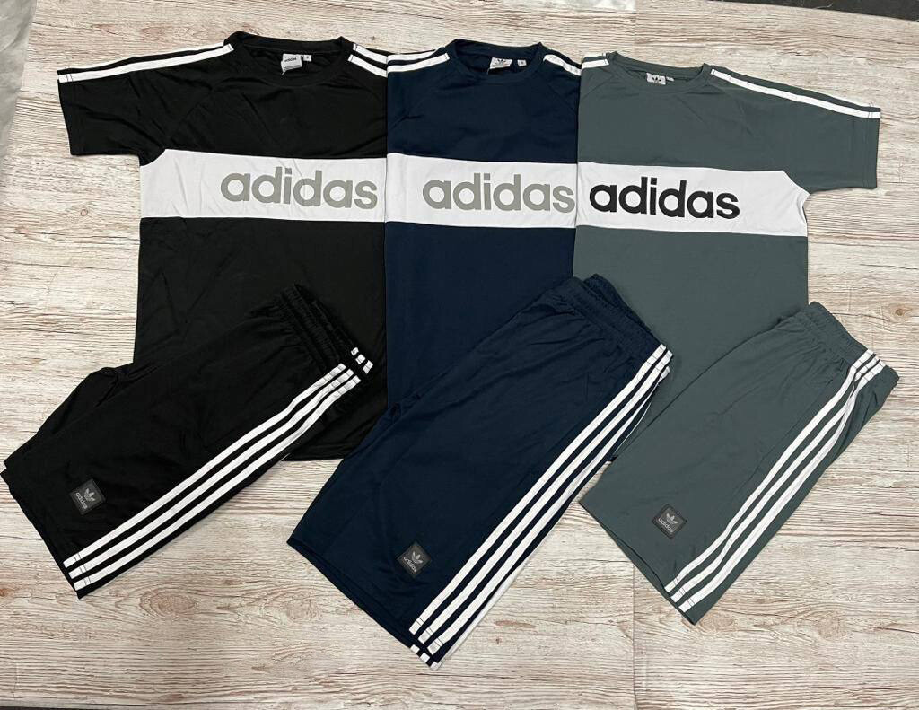  Black Grey Navy Blue Sets
Adidas T-shirts T-shirt Tshirt Tshirts Shirt Shirts For Men
Tee Shorts Short Pajama Payjama Set Fake Cheap Rep Woman Reps Mens Womens Men's Women's First Copy Sleeves Logo Summer Best Print Plain French Terry 3 Stripes
