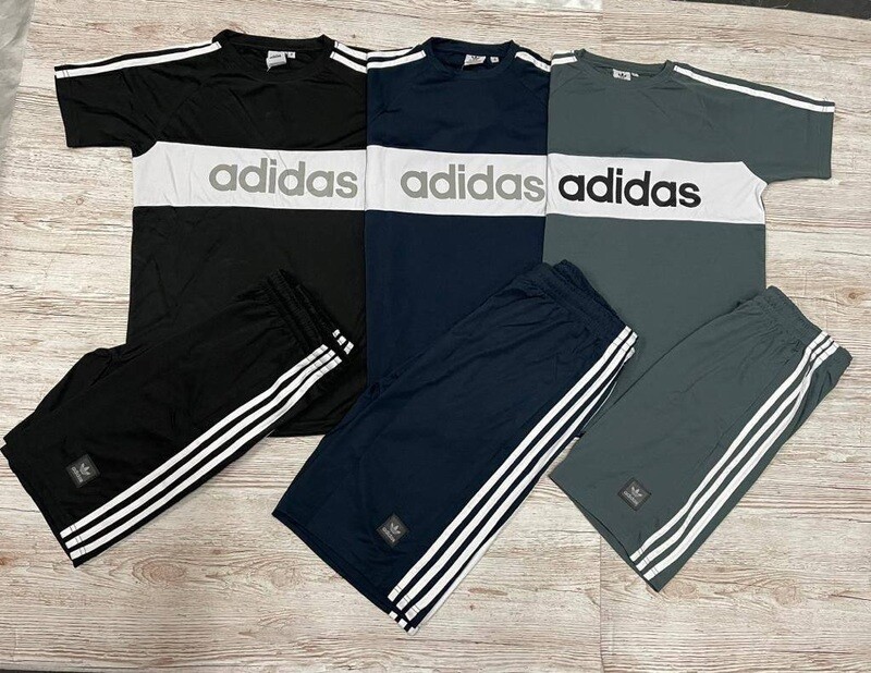  Black Grey Navy Blue Sets
Adidas T-shirts T-shirt Tshirt Tshirts Shirt Shirts For Men
Tee Shorts Short Pajama Payjama Set Fake Cheap Rep Woman Reps Mens Womens Men's Women's First Copy Sleeves Logo Summer Best Print Plain French Terry 3 Stripes

