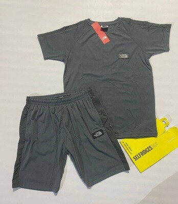 The North Face T-shirts and Shorts Set iin 3 Colors
