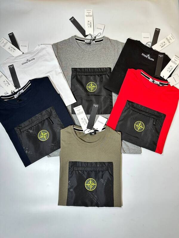 Stone Island T-shirts in Classy Colors Stone Island T-shirts in Classy Colors