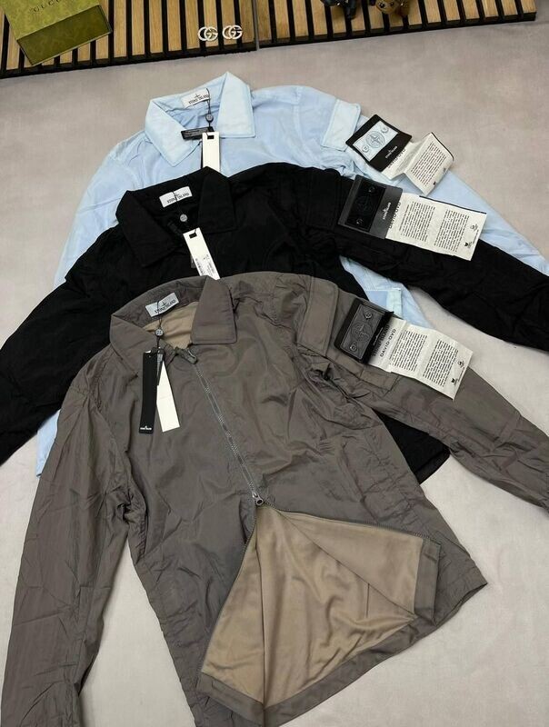 Stone Island Nylone Overshirts in 3 different Colors