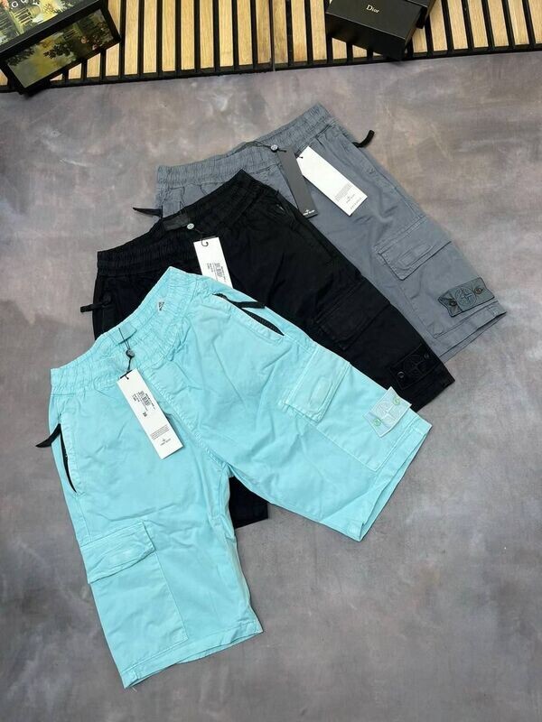 Stone Island Cargo Shorts in 3 different Colors