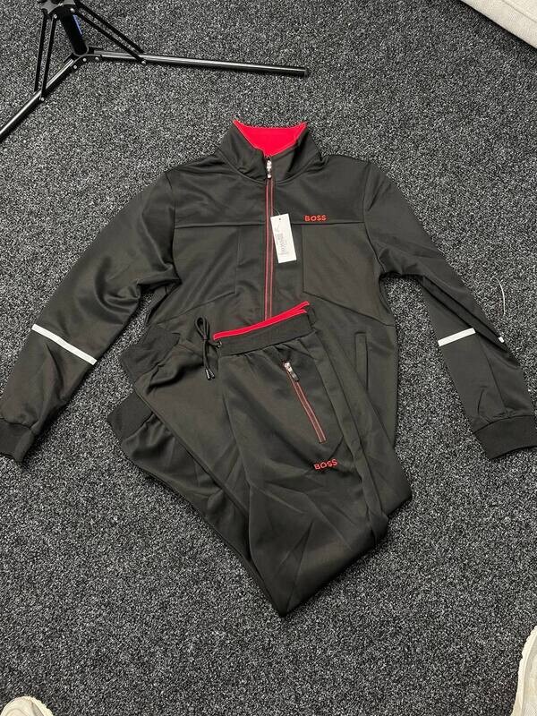 Boss Trouser Cheaper Hooded Track Suits Zip-Up Trousers
Cotton-Blend Suit Jackets Hoodies Hoody Hoodie Fake Cheap Rep Men’s Reps Womens Mens Women's First Copy Logo Best Tracksuit Sweatshirt Hooded Pants Pullover Black