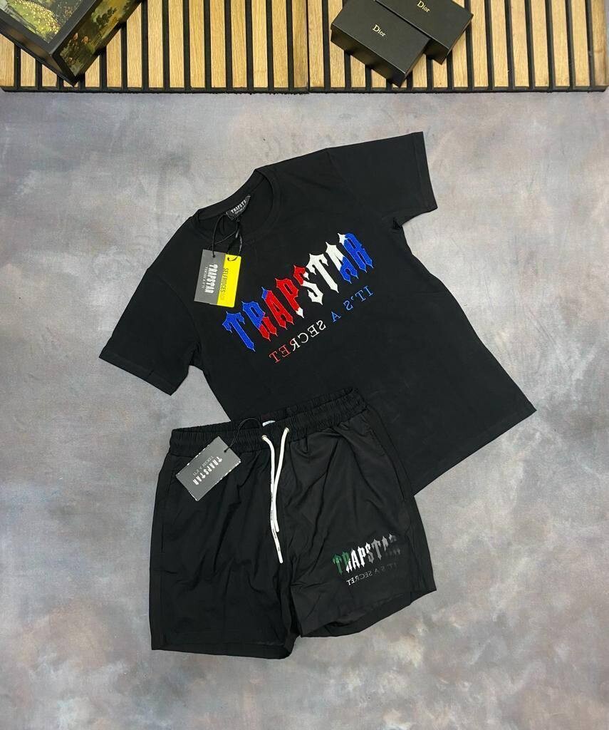 Trapstar T-shirts T-shirt Tshirt Tshirts Shirt Shirts Men
Tee Shorts Short Pajama Payjama Set Fake Cheap Rep Woman Reps Mens Womens Men's Women's First Copy Sleeves Logo Summer Best Plain Swim Beach Chenille Decode
Black