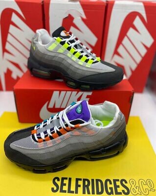 Men's Mans Man Boys Replica Rep Reps Airmax 95s Am95 95's Logo Fake Cheap First Copy Shoe Sneaker Trainer Shoes Running Sports Runners Sale What The Unisex Neon