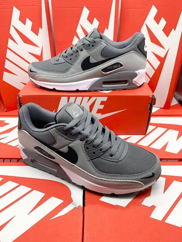 Nike Men's Trainers Trainer 90s 90's 1:1 Black Grey Dark	Nikes Air Max 90 Men Mens Rep Replica Shoes Fake Man Mans Duplicate Sneakers First Copy Cheap Sneaker Sale UK Reps MAX.90 Air.Max DC9388-003 Anthracite Cool