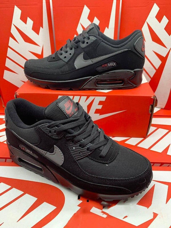 Nike Men's Trainers Trainer 90s 90's 1:1 Sport Black Grey 	Nikes Air Max 90 Men Mens Rep Replica Shoes Fake Man Mans Duplicate Sneakers First Copy Cheap Sneaker Sale UK Reps MAX.90 Air.Max DC9388-002 Red Bred AAA Best