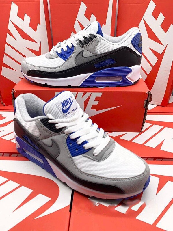 Nike Men's Trainers Trainer 90s 90's 1:1 White Hyper Recraft	Nikes Air Max 90 Men Mens Rep Replica Shoes Fake Man Mans Duplicate Sneakers Copy Cheap Sneaker Sale UK Reps MAX.90 Air.Max CD0881-102 Royal Black Particle Grey