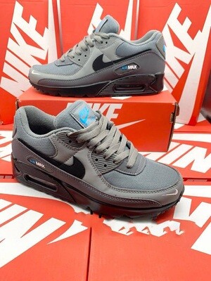 Nike Men's Trainers Trainer 90s 90's 1:1 Smoke Grey Light	Nikes Air Max 90 Men Mens Rep Replica Shoes Fake Man Mans Duplicate Sneakers Copy Cheap Sneaker Sale UK Reps MAX.90 Air.Max DO6706-002 Photo Blue Metallic Silver Black
