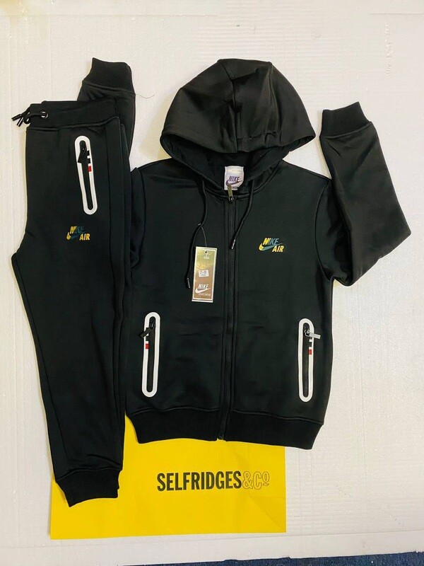  Rep Replica Fake Duplicate Track Suit Copy Cheap Suits Sale UK Reps FB7921-063 Tech FB8002-063 Sportswear Fleece Kid's Black