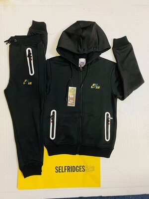  Rep Replica Fake Duplicate Track Suit Copy Cheap Suits Sale UK Reps FB7921-063 Tech FB8002-063 Sportswear Fleece Kid's Black