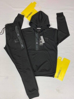 Rep Replica Fake Man Mans Duplicate Track Suit Copy Cheap Suits Sale UK Reps FD3000-010 Pullover Set Air.Max AAA Black White 