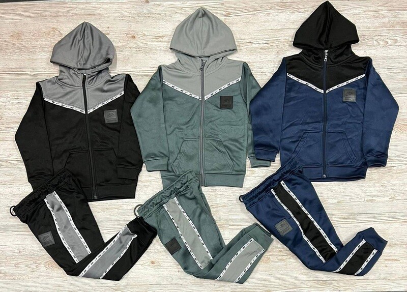  Rep Replica Fake Boy Girl Duplicate Track Suit Copy Cheap Suits Sale UK Reps Tape Polyknit Pants with Hoodie Children Hoodie