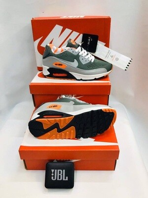 Nike Men's Trainers Trainer 90s 90's 1:1 Tweed Dark Army Grey	Nikes Air Max 90 Men Mens Rep Replica Shoes Fake Man Mans Duplicate Sneakers First Copy Cheap Sneaker Sale UK Reps MAX.90 Air.Max DH4619-200 Black Orange Blaze
