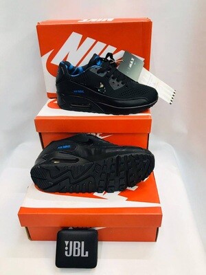 Nike Men's Trainers Trainer 90s 90's 1:1 Black Dark Blue	Nikes Air Max 90 Men Mens Rep Replica Shoes Fake Man Mans Duplicate Sneakers First Copy Cheap Sneaker Sale UK Reps MAX.90 Air.Max Marina DZ4504-001 Reflective
