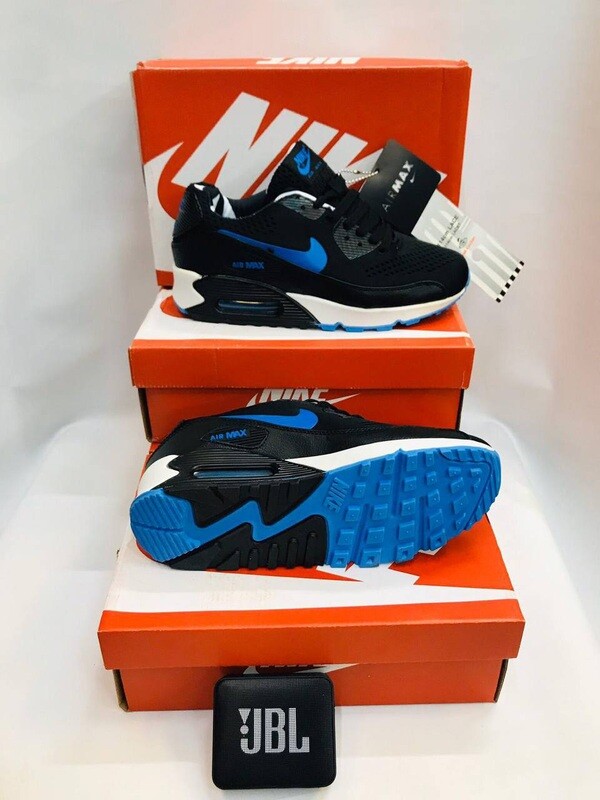 Nike Men's Trainers Trainer 90s 90's 1:1 Grey Lucky Blue AAA	Nikes Air Max 90 Men Mens Rep Replica Shoes Fake Man Mans Duplicate Sneakers First Copy Cheap Sneaker Sale UK Reps MAX.90 Air.Max Black FZ4355-001 Best AM90 AM90s