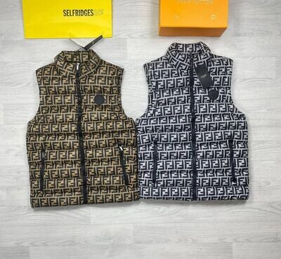 Fendi Half Sleeves Style Cheaper Jacket Coat Replica For Men 
Bodywarmer Jackets Hoodies Hoody Hoodie Coats Foam Fake Cheap Rep Men’s Reps Womens Mens Women's First Copy Spring Logo Winter Oblique Gilets Plain Hooded Nylon Silver Golden

