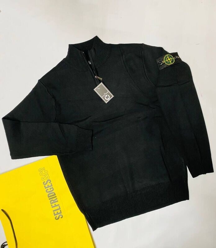 Stone Island Half Zip Jumpers in 3 Colors Stone Island Half Zip Jumpers in 3 Colors