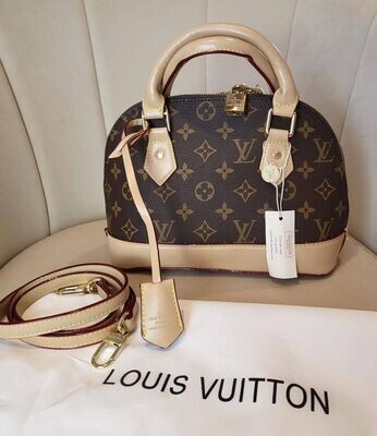 Louis Vuitton BB Alma Crossbody Designer Brown Bag Fake AAA Sale UK Woman First Copy Cheap Price Fakes Replica Handbag Women Luxury Reps Leather Minibag 1st Copies Rep Shoulder Bags Ladies Belt Strap 1:1 LV Brand Logo Monogram Duplicate 
