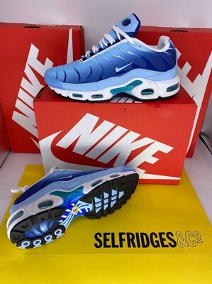 Nike Air Max Plus Royal Pulse Trainers For Men's Nike Men's Trainers Trainer TNS TN's 1:1 Royal Pulse Deep Nikes Air Max Plus TN Men Mens Rep Replica Shoes Fake Man Mans Duplicate Sneakers Copy Cheap Sneaker Sale UK Reps MAX.TN Air.Max DM0032-403 Royal Blue AAA Best