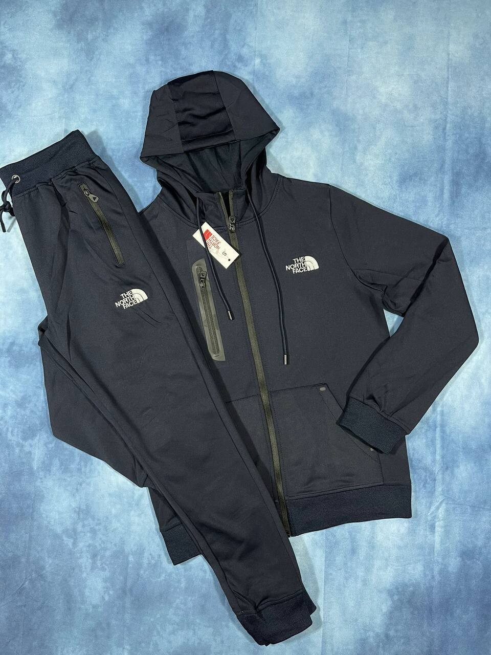 The North Face Zipper Tracksuit with Hoodie in 2 colors