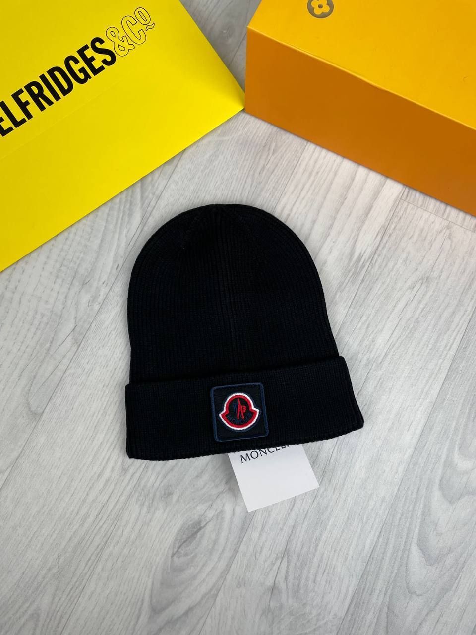Moncler Hats Men Women Kids Replica Fashion Logo Printed Men's Women's Toddlers Reps Skull Hooded Wooly Cheap First Copy Cap Nylon Fabric Knitted Rep Beanie Cashmere Fake Hat Winter Black Sale UK