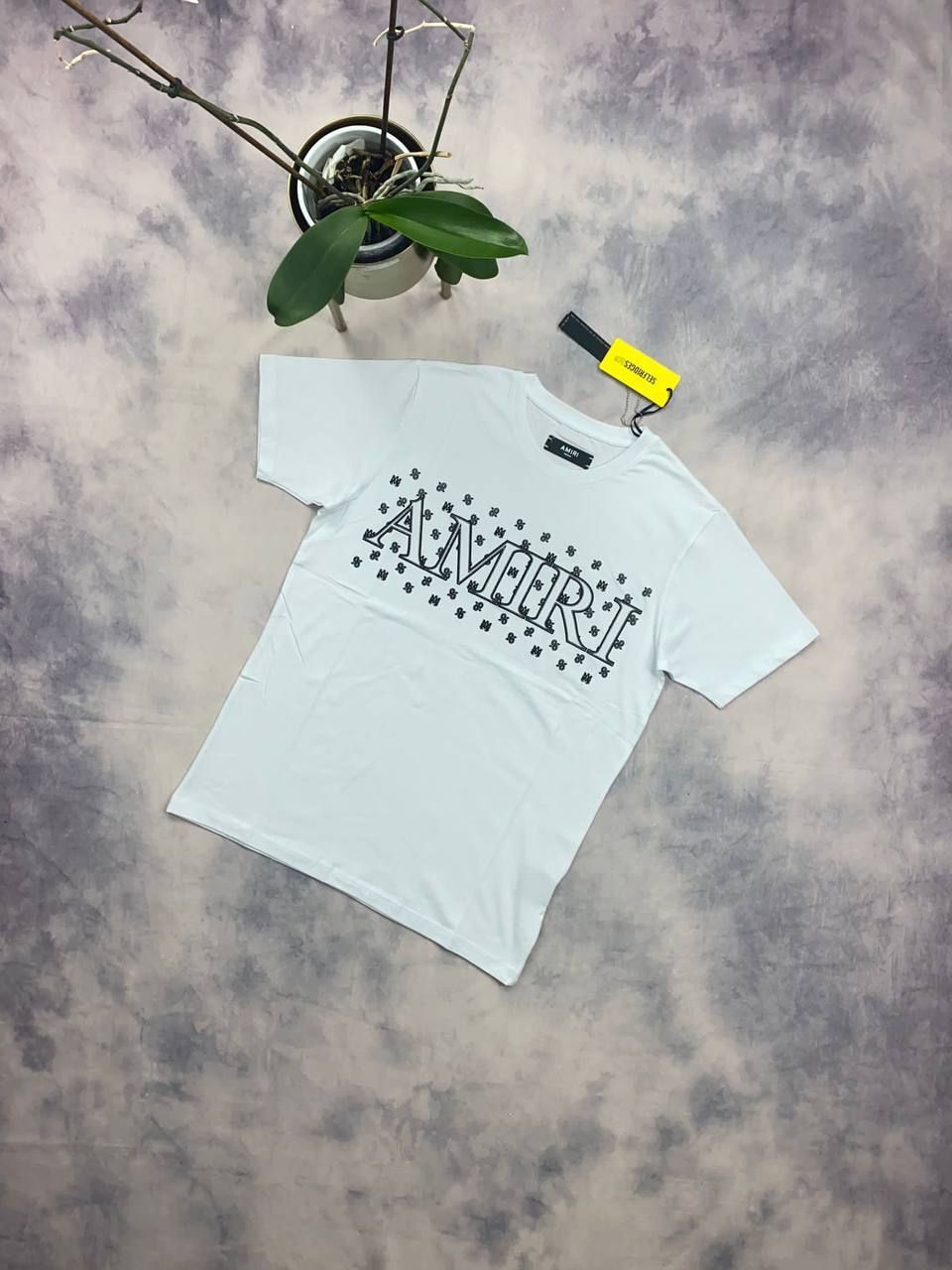 Amiri Men's Women's Cotton Replica Cheap T-shirts Men Women Rep First Copy Top T-shirt Designer Logo Fashion T Shirts Mens Womens Tee Shirt Reps Half Sleeve Fake Tshirts Black White Tshirt Sale UK